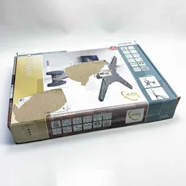 Schwaiger LWHD5530 TV-Wandhalterung, Fernseherhalterung Mounting TV-Aufhängung neigbar, schwenkbar max. 30kg max. VESA-Norm 400x400 schwarz inkl. ... - Schwarz