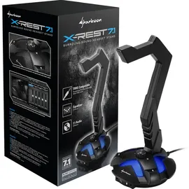 Sharkoon X-Rest 7.1 Headset Ständer schwarz