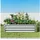 luxuskollektion Hochbeet Set 120 x 60 x 30 cm Silber