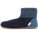 Giesswein Wildpoldsried Kids, Hüttenschuhe Unisex-Kinder, Ocean 588, 24