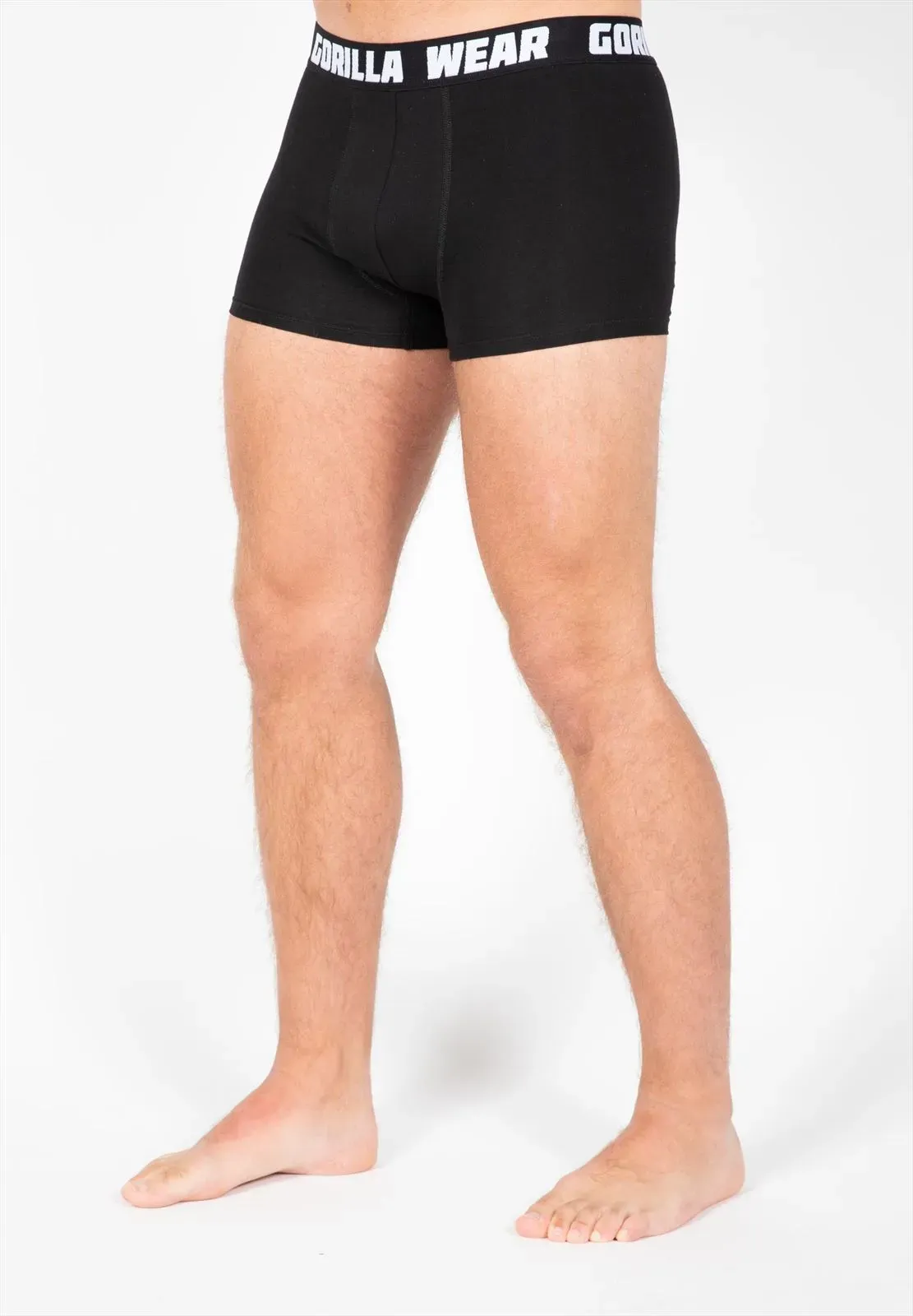 Gorilla Wear Boxershorts 3er-Pack - Schwarz