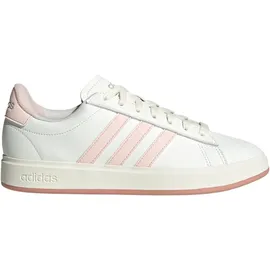 adidas Grand Court 2.0 Core White/Wonder Quartz/Linen Green Metallic 42