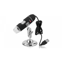 Media-Tech USB 500X MT4096, Digitales Mikroskop, 500x, 50x, Schwarz, USB 2.0, CM