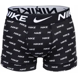 Nike Dri-FIT Micro Trunk Boxershorts Schwarz/Grau S 3er Pack