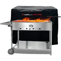 Grillpeter Mangal Batyr Deluxe Edelstahl mit Abdeckhaube