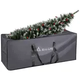 salcar Aufbewahrungstasche für Weihnachtsbaum 150 x 50 x 60 cm 1-tlg. grau