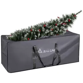 salcar Aufbewahrungstasche für Weihnachtsbaum 150 x 50 x 60 cm 1-tlg. grau