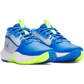 Under Armour GS Lockdown 7 Basketballschuhe Kinder 453 - blue calm/blue atlantis/metallic blue calm 38.5