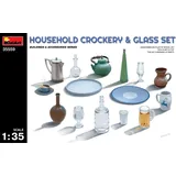 Mini Art MINIART 35559 1:35 Household Crockery & Glass Set