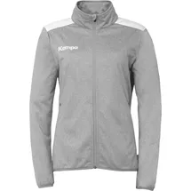 Kempa Emotion 27 Poly Jacket Women in dark grau melange/weiß M