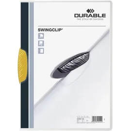 Durable Schnellhefter Swingclip A4 Gelb