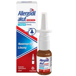 Allergodil akut FORTE Nasenspray bei Allergie, Heuschnupfen