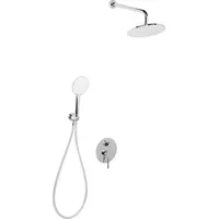 Beliani Einbau-Duschset mit Regendusche PUELO