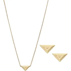 Emporio Armani Schmuck-Set Edelstahl   Damen 
