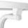 Beautissu Bistrotisch Ø 70 cm weiß