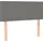 vidaXL Boxspringbett 100 x 200 cm Dunkelgrau