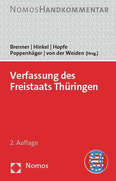 Verfassung Des Freistaats Thüringen  Gebunden