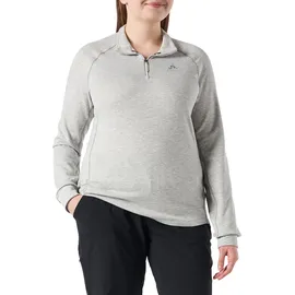 Odlo Damen Shirt mit halben Reißverschluss BERRA, grey melange, M