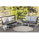 Surya Teppich »RYE«, rund, 8 mm Höhe, Teppich In- /Outdoor Boho Jute-Optik, Balkon, Terrasse, Garten, Rund beige