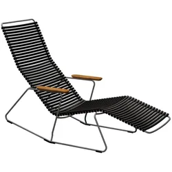 Outdoor Liege Click Sunrocker schwarz