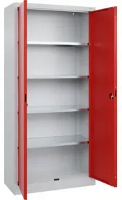 C+P Werkstattschrank Basis PLUS, 1950x930x400mm, 7035/3020