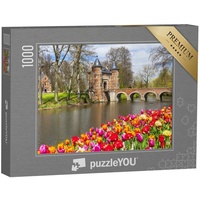 puzzleYOU Puzzle Schlösser in Belgien -Groot-Bijgaarden, 1000 Puzzleteile, puzzleYOU-Kollektionen