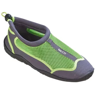 Beco Aquaschuhe Surfschuhe Stand Up Paddling Wattschuhe, Grau/Grün, 47,