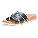 SKECHERS Damen Desert KISS Low Peak Look Schiebe-Sandalen, Black, 39