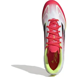 adidas F50 League FG/MG Herren Cloud White/Core Black/Solar Yellow 45 1/3