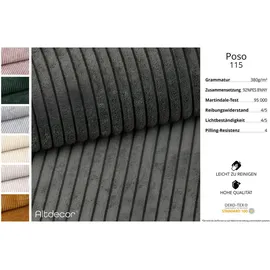 altdecor Wohnlandschaft, Dunkelgrau, Textil, 6-Sitzer, U-Form, 344x73x165 cm, Wohnzimmer, Sofas - Couches, Wohnlandschaften, Wohnlandschaften in U-Form