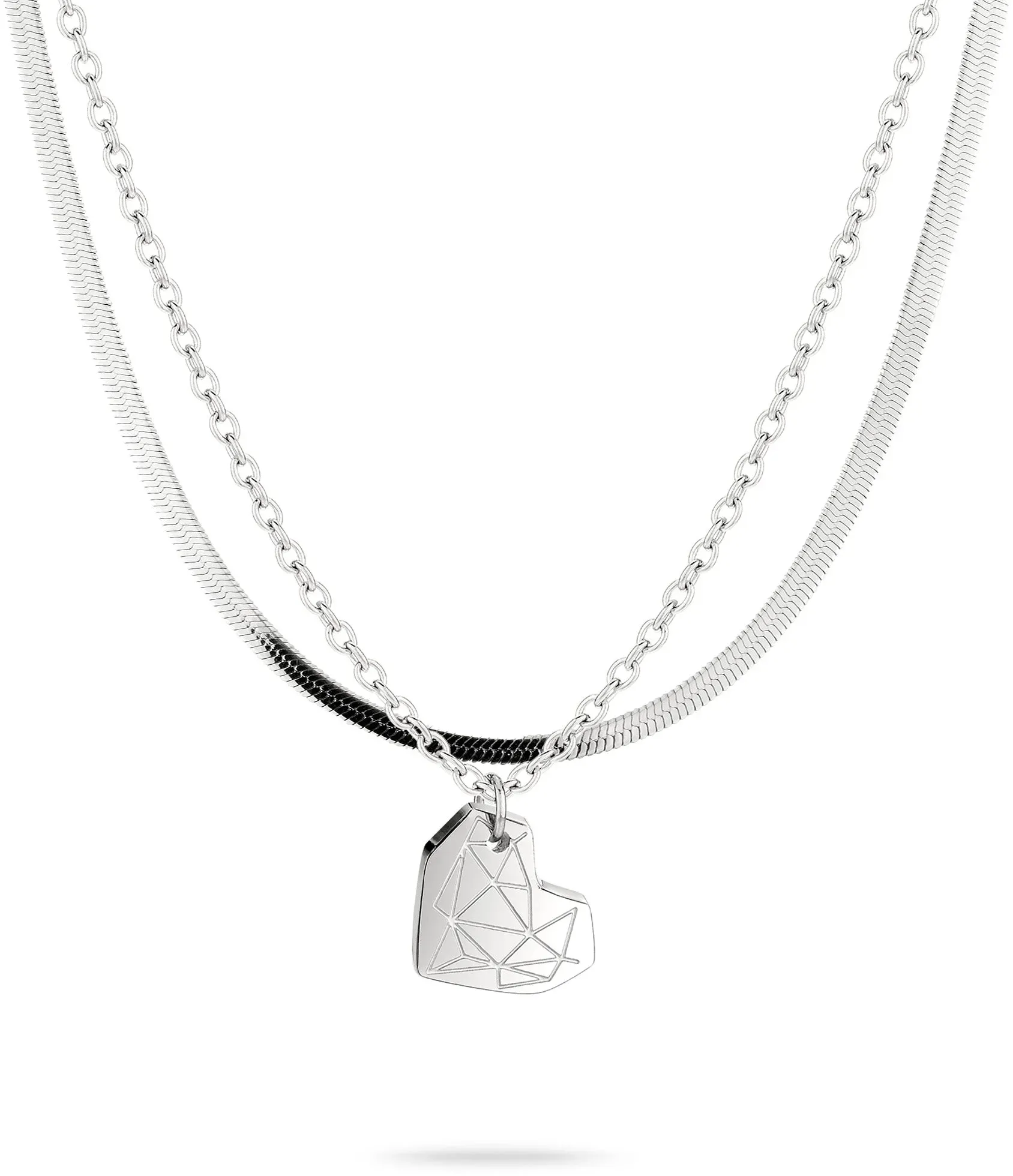 LIEBESKIND BERLIN Set - Broken Heart Layering