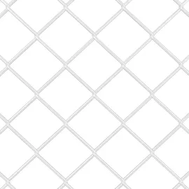 vidaXL Maschendrahtzaun Silber 25 x 0.4 m Galvanisierter Stahl vidaXL