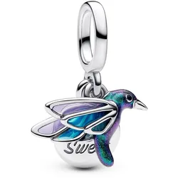 Pandora 793746C01 Charm-Anhänger Silber Kolibri