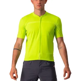 Castelli Unlimited Allroad Kurzarm-radtrikot - Lime S