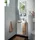 Fackelmann Waschbeckenunterschrank 44 x 60 cm Weiß Hochglanz
