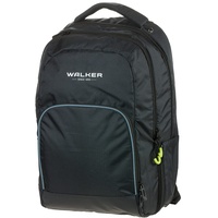 Walker College 2.0 Rucksack Lässiger Rucksack Schwarz, Polyester