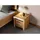 MASSIVMOEBEL24.DE Nachtschrank PURE OAK 45 x 45 x 45 cm Beige