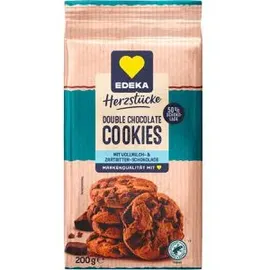 Edeka Cookies Double Chocolate 200 g