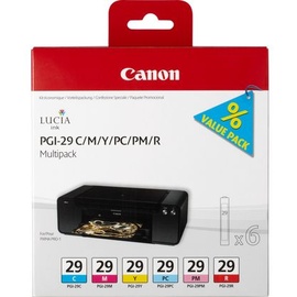 Canon PGI-29 Multipack color 6er Pack 4873B005