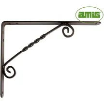 Wing 11-250x200mm Schwarzer Stahl (s) (8839) - Amig