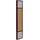 Homestyle4u 3-tlg. Paravent in Braun 132x175 cm 62
