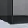 doporro Luxus Duschwand für Dusche Duschabtrennung 140x200cm Schwarz Walk-In Dusche 10mm ESG-Sicherheitsglas vollgrau inkl. Nanobeschichtung Bremen02VG
