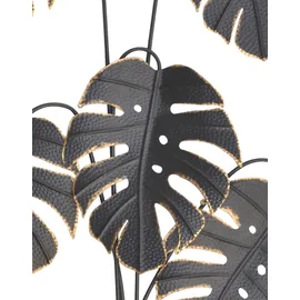 Hofmann Living And More Wanddekoobjekt "Wanddekoration", schwarz, B:65cm H:109cm T:4cm, Metall, HOFMANN LIVING AND MORE, Wanddekoobjekte, aus Metall, matt schwarz