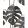 Hofmann Living And More Wanddekoobjekt "Wanddekoration", schwarz, B:65cm H:109cm T:4cm, Metall, HOFMANN LIVING AND MORE, Wanddekoobjekte, aus Metall, matt schwarz