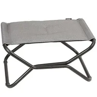 Lafuma Next Gartenhocker 66 x 51 x 35 cm silber