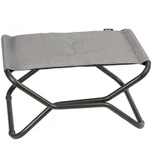 Lafuma Next Gartenhocker 66 x 51 x 35 cm silber
