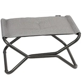 Lafuma Next Gartenhocker 66 x 51 x 35 cm silber