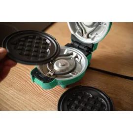 Lehmann Mini Waffeleisen 4-in-1 Mintgrün
