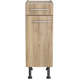 OPTIFIT Unterschrank Erik290 30 x 87 x 58,4 cm Braun
