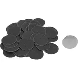 50 Stück Ø25mm Schleifpapierscheiben für Pediküre-Werkzeug - Ersatzteile für Fußpflege & Hornhautentfernung